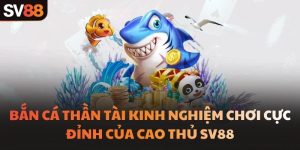 Bắn Cá Thần Tài Kinh Nghiệm Chơi Cực Đỉnh Của Cao Thủ SV88