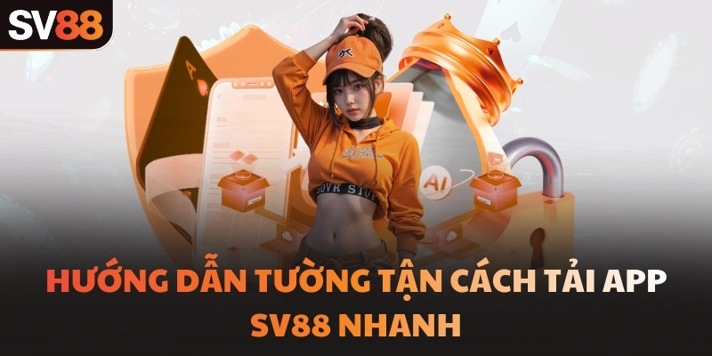 Hướng dẫn tường tận cách tải app SV88 nhanh